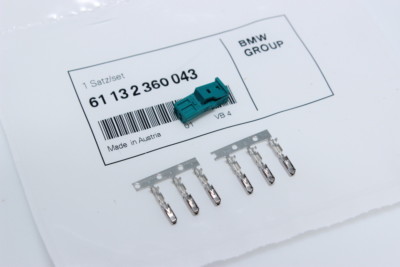 GENUINE Universal BMW 1 2 3 4 5 Socket Housing Uncoded 2 pin  