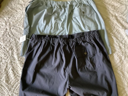 Nordstrom Treasure & Bond Mens 2XL Slim FIT Navy /Ashley Cotton Blend Shorts NWT - Picture 2 of 12