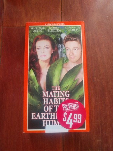 The Mating Habits of Earthbound Human (VHS) David Hyde Pierce, Carmen