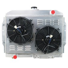 3 Row Radiator Shroud Fan For 1958-74 AMC JAVELIN MATADOR AMX RAMBLER REBEL ,