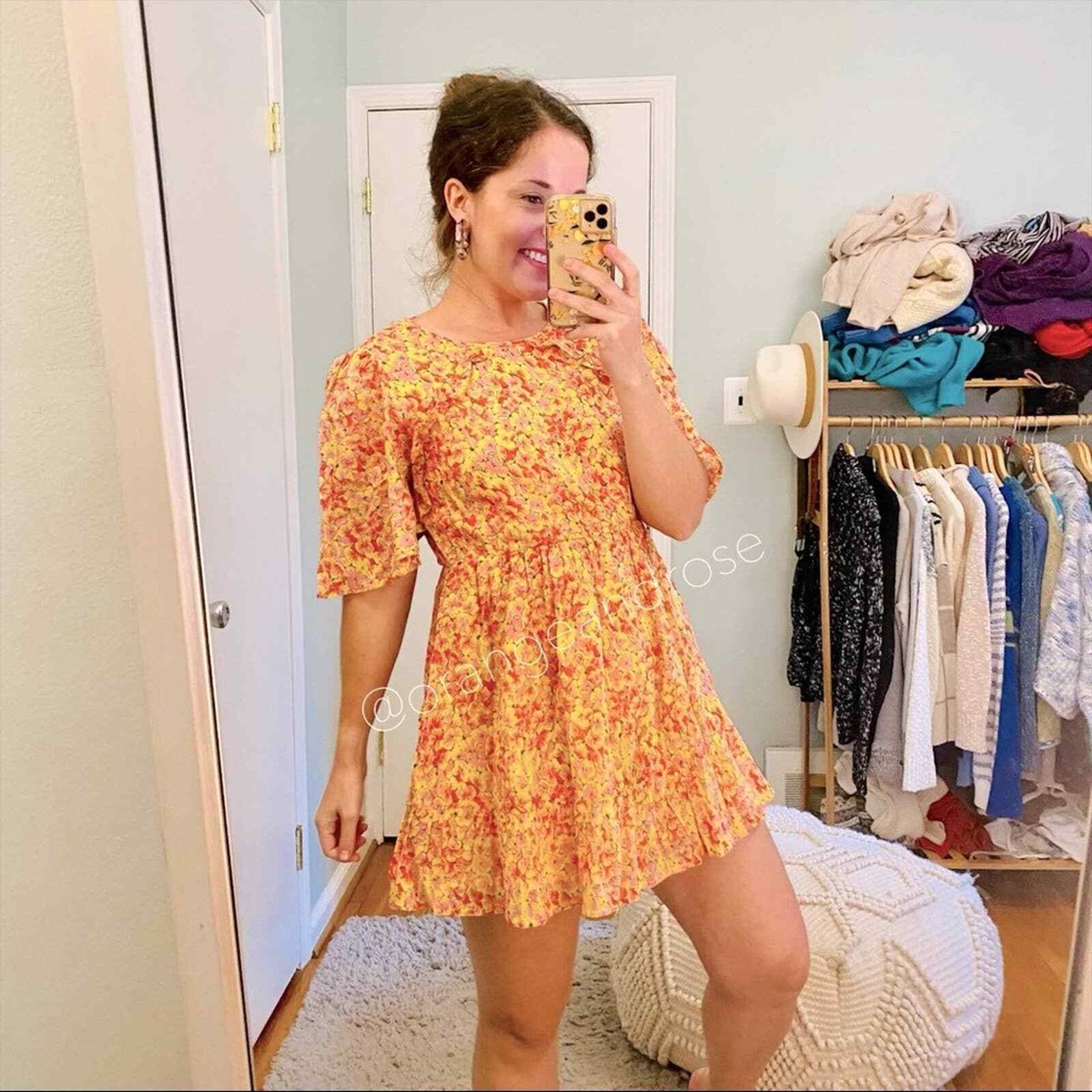 knee length dresses for ladies Banjanan Kay Dress Floral / M