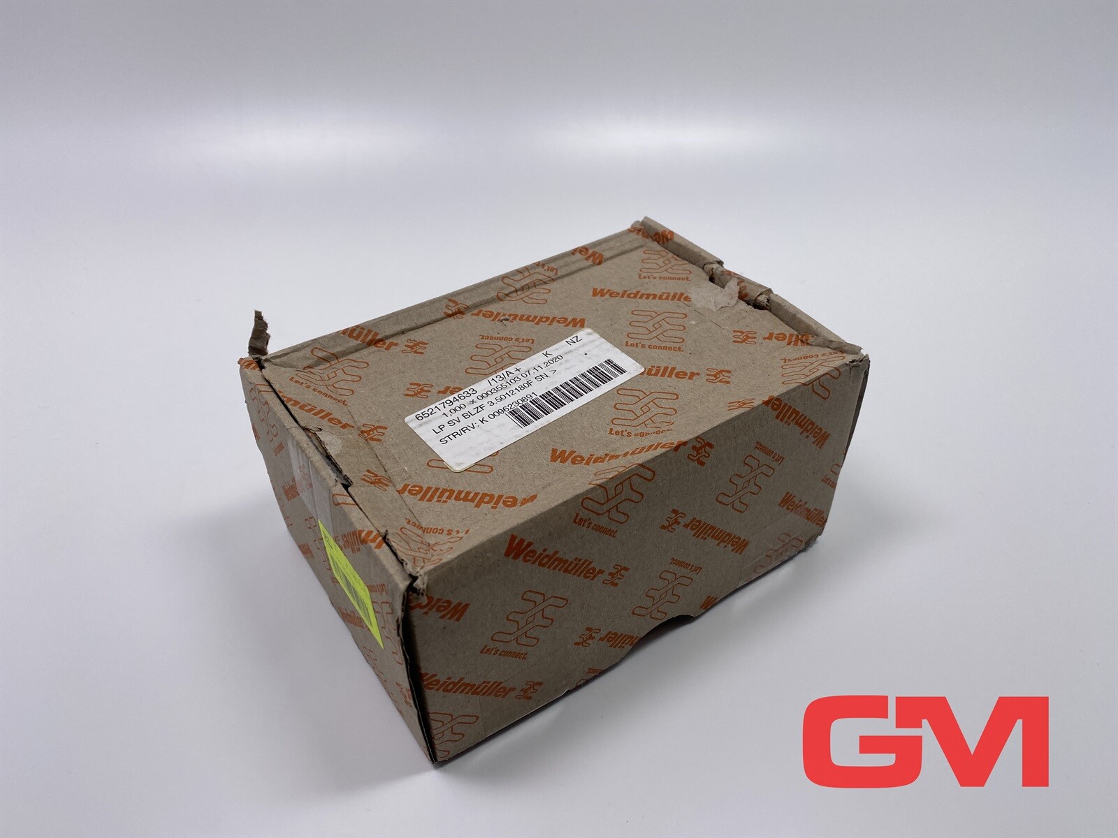 Ve 50x Weidmüller Connector BLZF 3.50/12/180F SN BK BX 1691210000