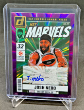 2024/25 Donruss Basketball Euroleague Net Marvels JOSH NEBO Purple AUTO 11/25
