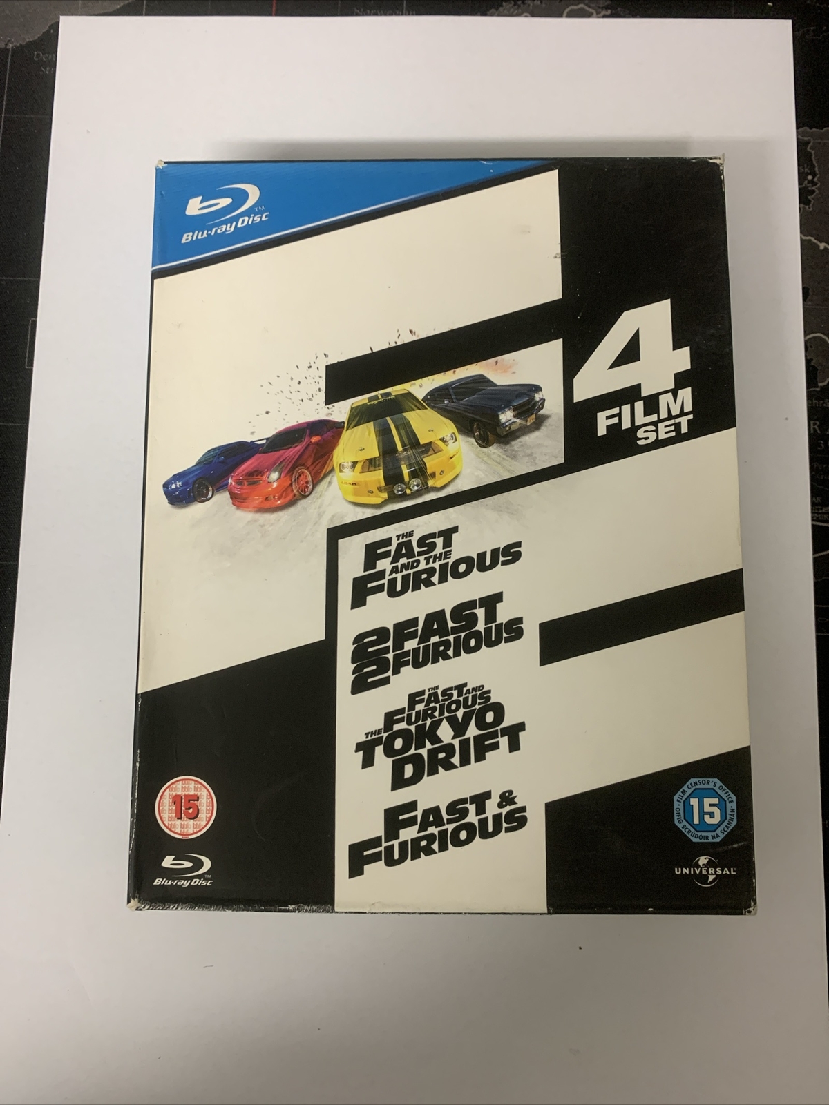 The Fast And The Furious Quadrilogy (Box-set) (Blu-ray, 2009) (0282)