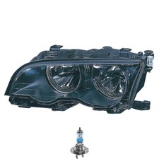 Scheinwerfer links inkl. OSRAM Lampen H7 mit LWR Motor für BMW 3er Cabriolet E46