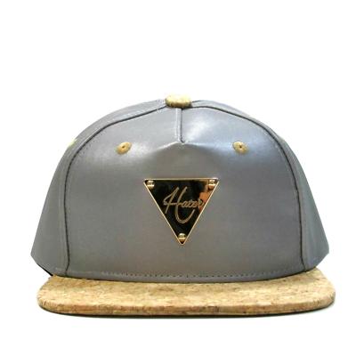 HATer Silver Wine Cork Snapback Hat w/ Floral Pattern