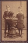 Bernard & Ethel Jellison Cabinet Photo of Siblings - Ellsworth, Maine