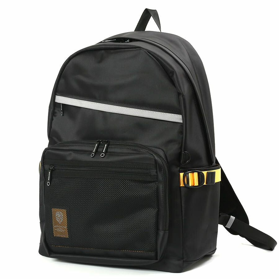 【貴重】エヴァ・エース EVANGELION x MOUSTACHE Daypack Backpack 30L Black x Mustard