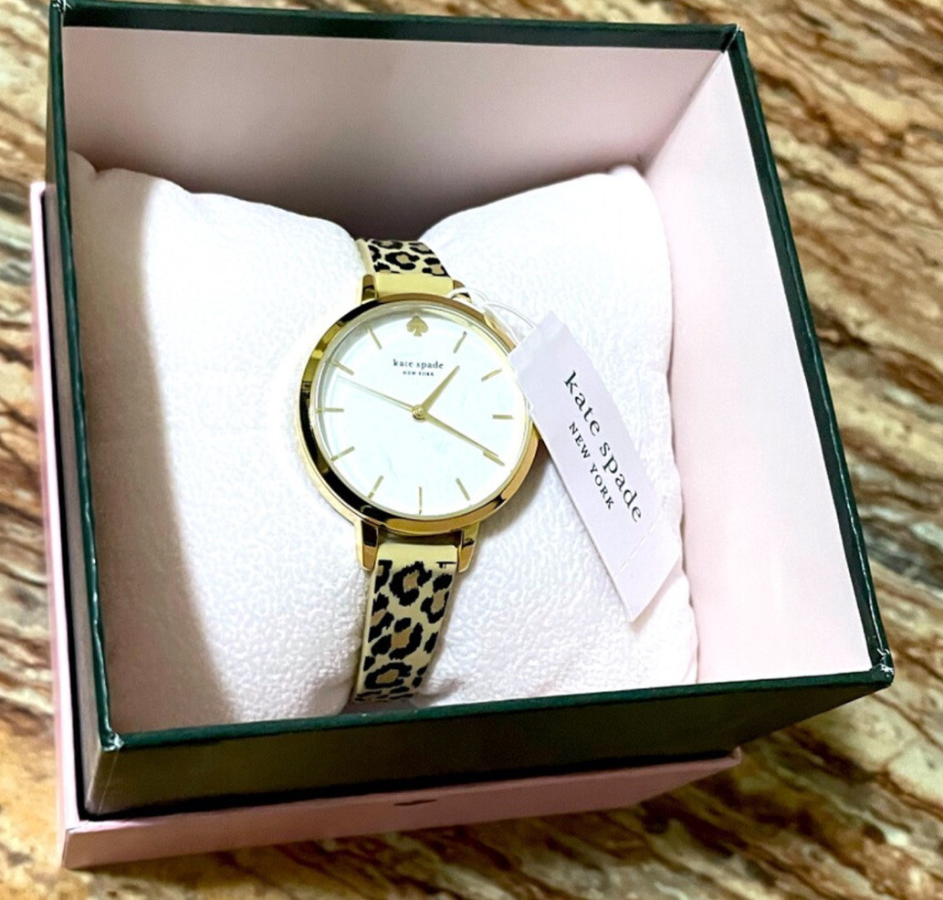 kate spade 時計 ホランド ブラック レザー ウォッチ | 時計 | ケイト・スペード