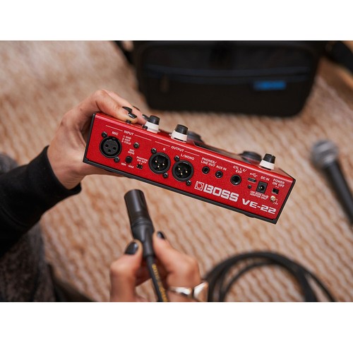 Dispositivo multiefectos Boss VE-22 para intérprete vocal vocal vocal con bolsa CBVE22 - Imagen 9 de 14