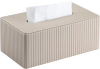 Kingfom KosmetiktüCherbox Taschentuchbox, Rechteckige Tissue Box TüCherbox FüR W