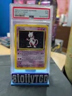 Pokemon 1999 Mewtu 10/102 Holo Base Set 1st Edition German PSA 7