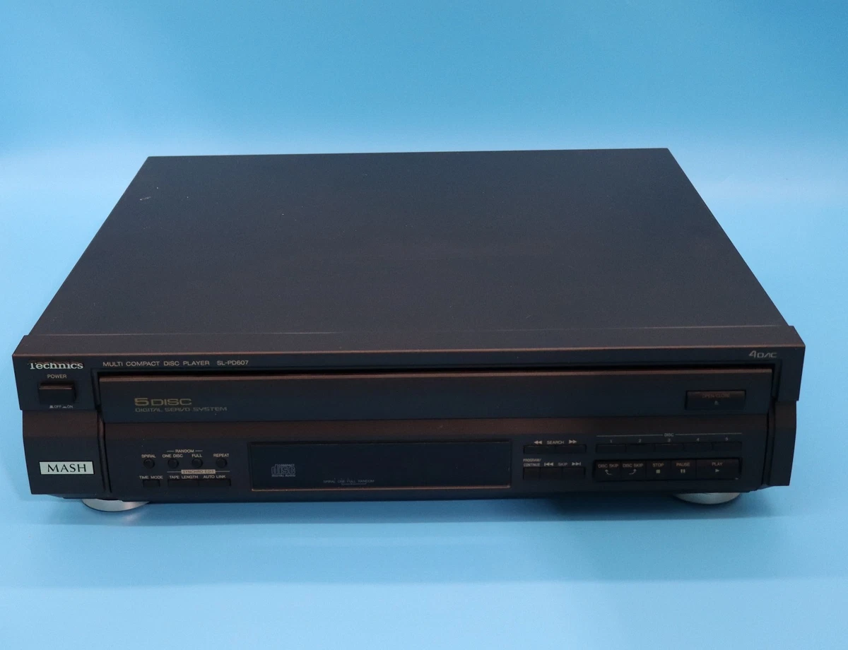 Technics Home Audio CD Players & Recorders 5-9 CD Changer Capacity