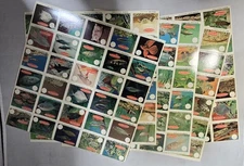 FULL SET OF 156 WARDLEY'S FULL COLOR AQUA STICKERS FISH HAMSTERS GERBILS TURTLES