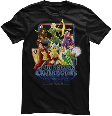 Dungeons & Dragons The Cartoon T-Shirt HSB-1-DAD020