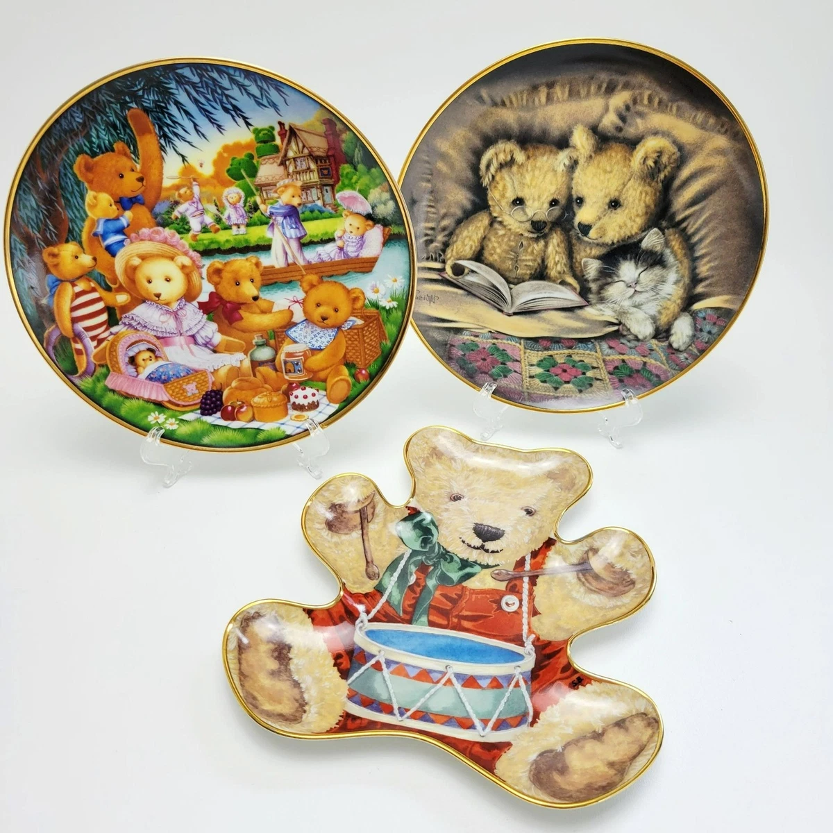 Franklin Mint Teddy Bear Plate for sale | eBay
