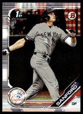 2019 Bowman Draft Jake Sanford New York Yankees #BD-82