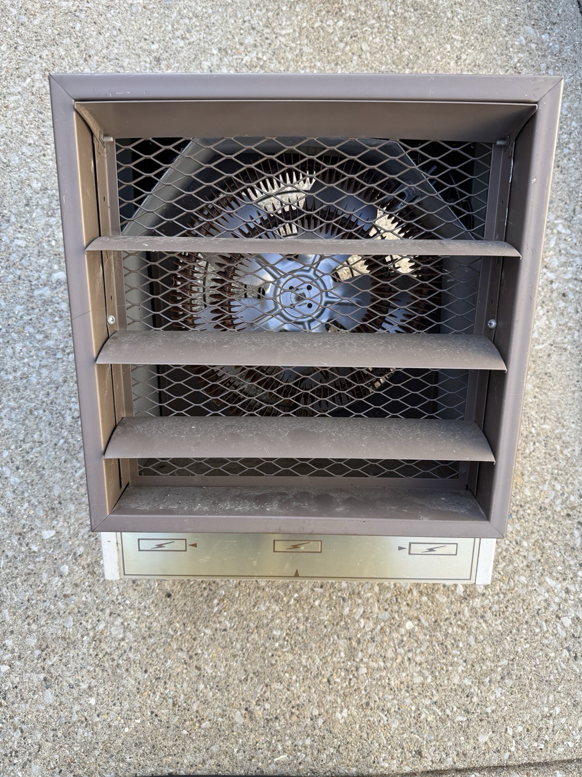 Federal Pacific Electric FPE 240 Volt Hardwired Shop Garage Commercial Heater
