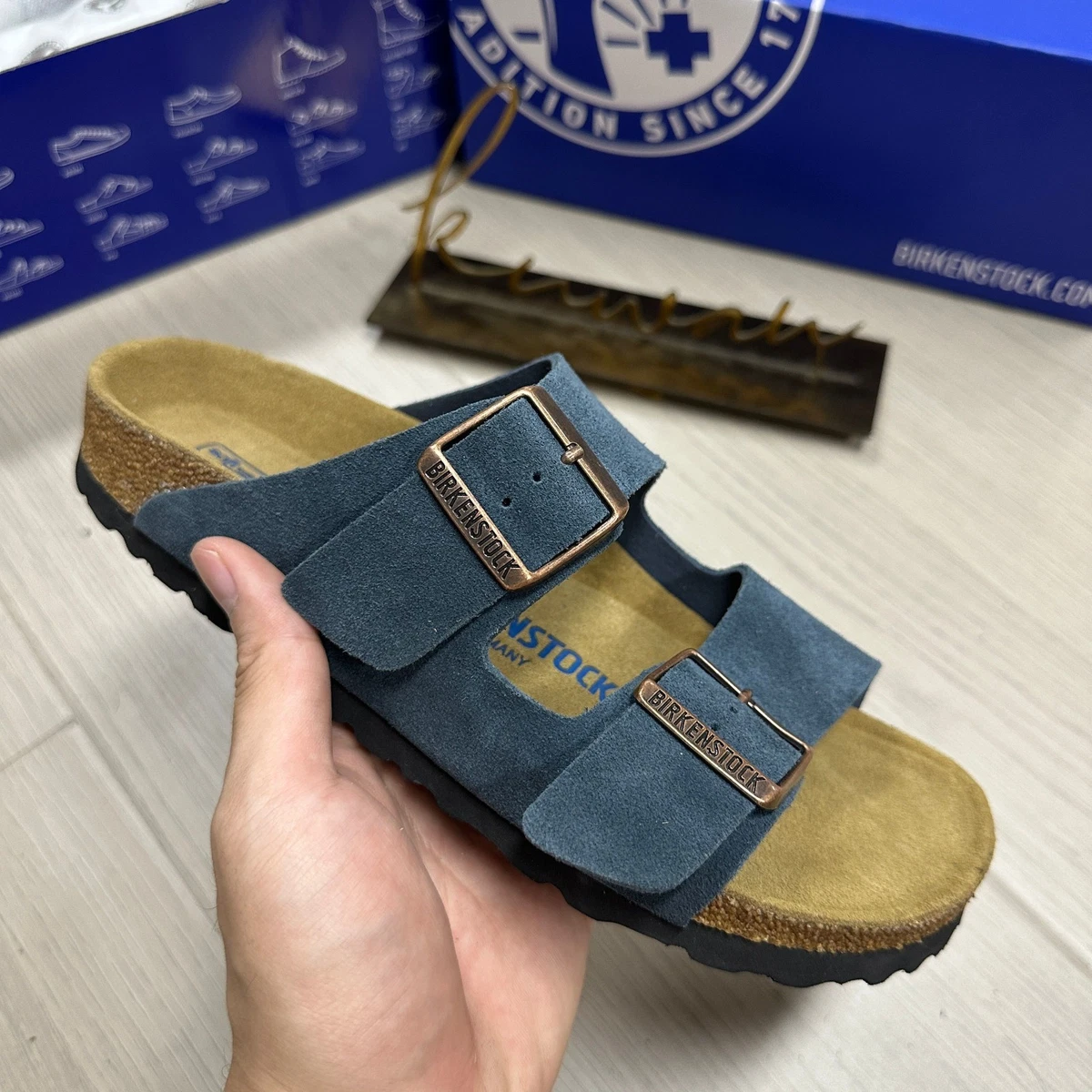 Birkenstock Blue Sandals for Men for sale | eBay