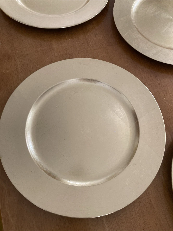 Juego de 8 cargadores Mlkasa Golden Edge perfectos para cualquier ocasión platos de cena Foto 2 de 4