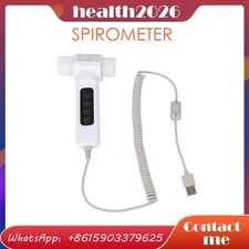 Digital Spirometer, Pulmonary Function Tester with PC USB Software