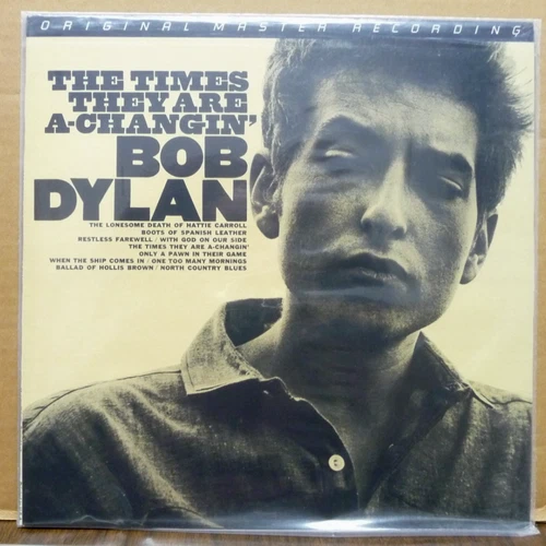 BOB DYLAN - The Times They Are A-Changin - MFSL 1-114 - 1983 LP NEW & SEALED