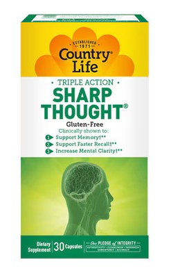 2 X Country Life Sharp Thought� -- 30 Capsules