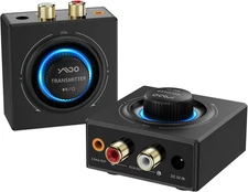 2.4Ghz Wireless Audio Transmitter and Receiver for TV, 25Ms Low Latency, 200Ft L