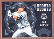 Nick Madrigal #PD16 2021 Panini Mosaic Debuts-2135