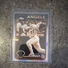 Topps 2024 Chrome Sepia Refractor Mike Trout Los Angeles Angels Card #200
