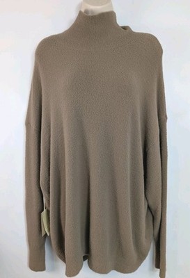 Wilfred Free Womens Hush Knit Overzized Turtleneck Sweater Sz XL Cozy Soft