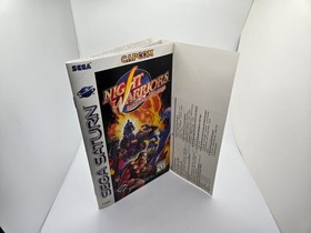 Night Warriors: Darkstalkers' Revenge (Sega Saturn, 1996) CIB