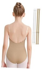 Nude Leotard for Women Girls Dance Undergarments 8-13Years Beige-girls