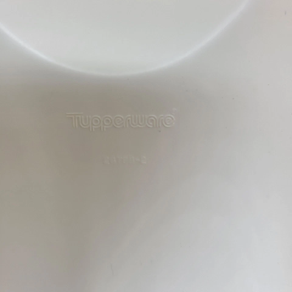 Tupperware Deckelhalter Deckelsammler Weiß Rund - Bild 4 von 4