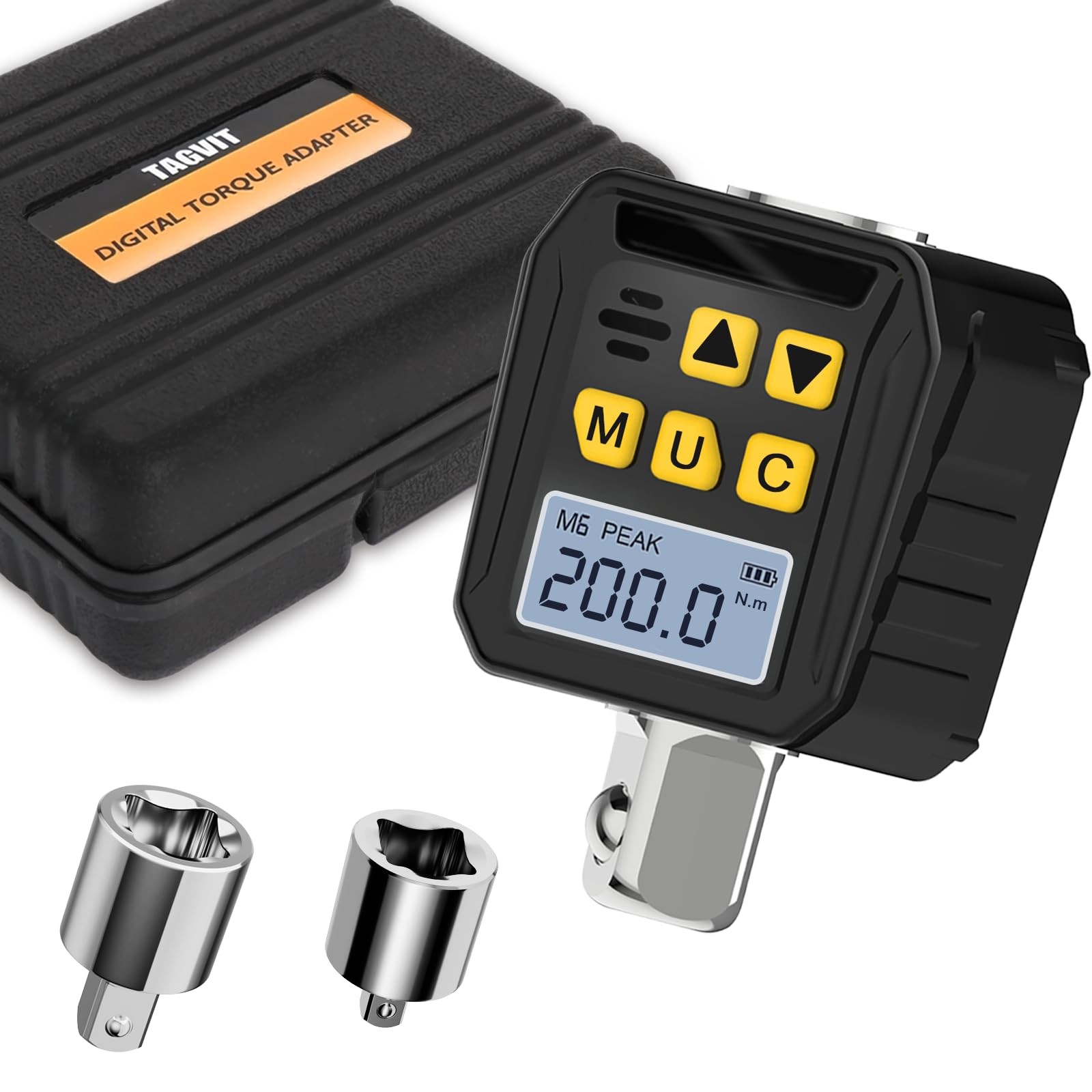 TAGVIT Adattatore Chiave Dinamometrica Digitale 1/2 10-200Nm Dinamometro