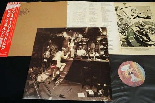 LED ZEPPELIN - IN THROUGH THE OUT DOOR "F" - JAPAN VINYL LP OBI P-10726N EX-/EX-