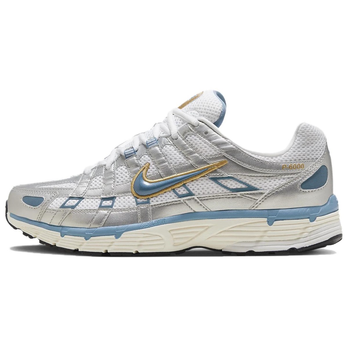 Nike P-6000 Metallic Silver Aegean Storm - HJ7246-100 | eBay