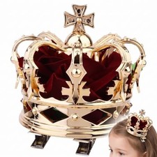 3D Mini Queen Crown Hair Clip for Women