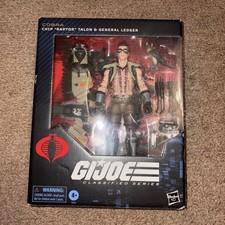 G.I. Joe Classified Series Chip Raptor Talon & General Ledger  139  6    Figure