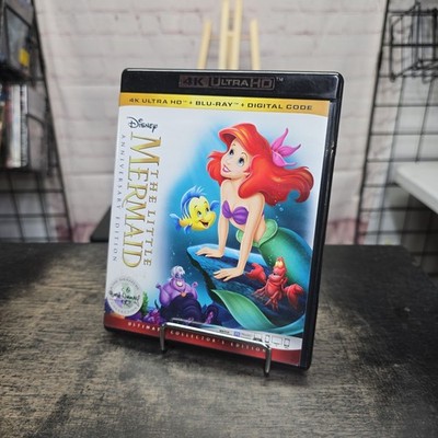 Disney The Little Mermaid 4K (1989) Ultra HD Blu-ray 2-Disc US Release Animation