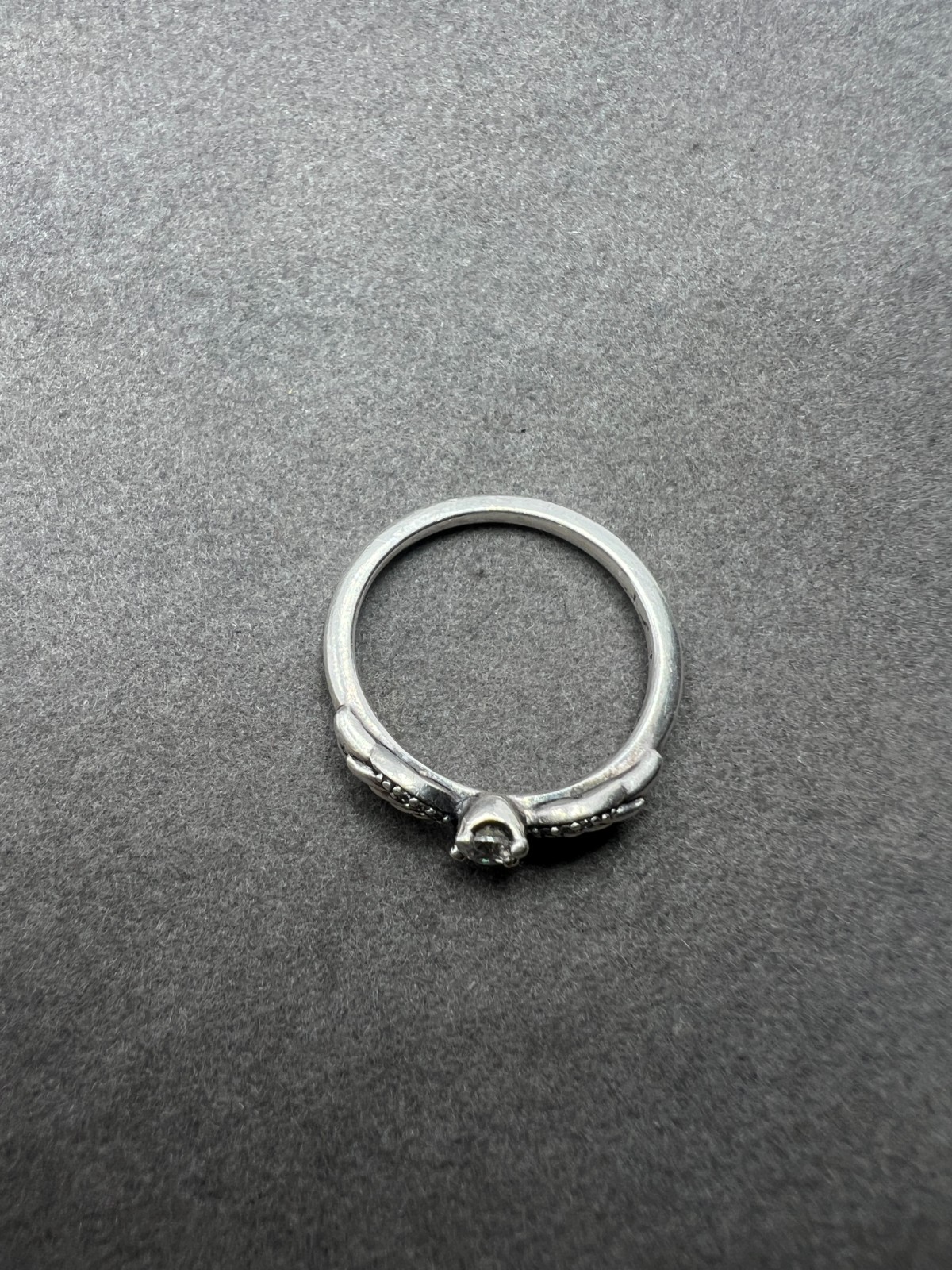 Pandora Sparkling Angel Wings Stackable Sterling … - image 4