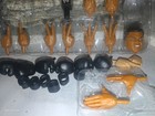 MUHAMMAD ALI HULK HOGAN Mattel WWE Ultimate Head Sculpt Fodder Accessory Lot — photo 3