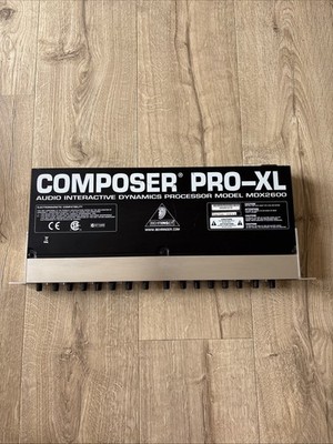 Behringer Composer Pro-XL MDX2600 Audio Dynamics Processor Compressor Rack