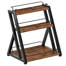 3-Tier Kitchen Spice Rack, Kitchen Countertop Shelf, Desk Shelf Organizer, Dr...