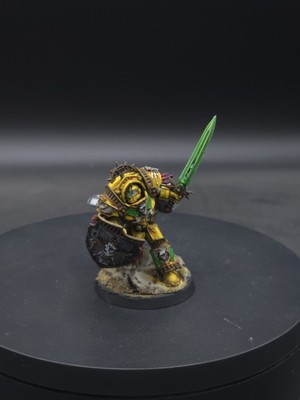 Warhammer 30k Imperial Fists Legion Praetor Terminator Armor Marine Painted 