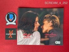 Hayden Panettiere Rory Culkin dual signed 8x10 photo Scream 4 Beckett COA
