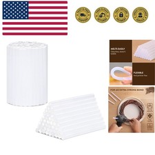 Hot Glue Sticks - Pack of 125, 7mm x 100mm 1/4" x 4" - Mini Glue Sticks for C... 0.12 per gallon