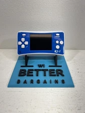 Retro Handheld 152 Classic Games RS-1 Plus Family Pocket Console Blue *Tested*