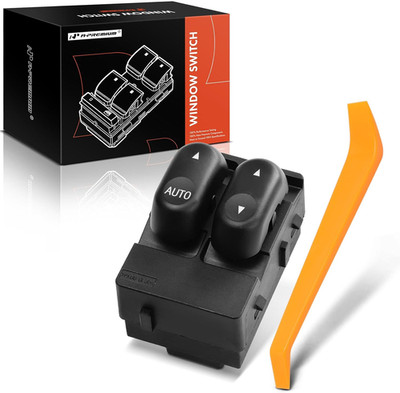 2002-03 F150 Front Left Driver Power Window Switch Compatible Replacement
