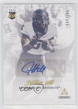 2019 Panini Luminance Rookie Ink Gold 4/149 Justice Hill #RI-JH Auto 0h3t